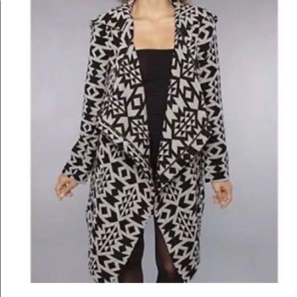 Nasty gal BB Dakota Aztec Coat